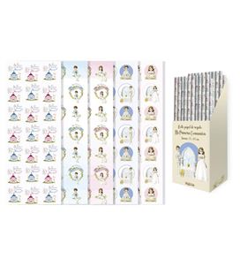 Papel regaloc comunion 70x100cm arguval 47245 - 47017