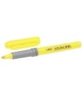 Marcador fluorescente brite liner grip amarillo bic 312555