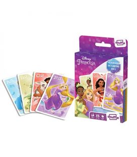 Baraja infantil princesas disney shuffle fournier 10027510 862601