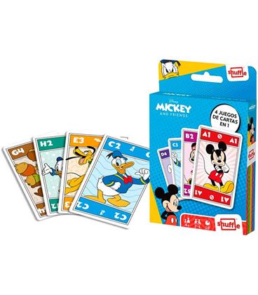 Baraja infantil mickey mousse&friends shuffle fournier 10025072 - 10025072