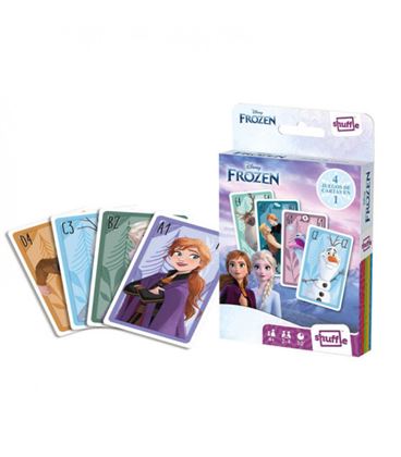 Baraja infantil frozen shuffle fournier 10027509 - 10027509