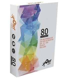 Papel a4 500h 80grs blanco multifuncion olef 12701058