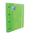 Carpeta clasificador 4 anilla a4 +recambio european verde oxford 400109187