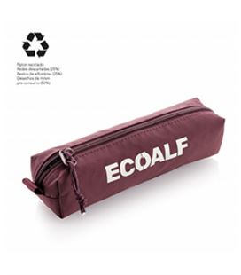 Estuche vacío mini reciclado burdeos ecoalf miquelrius mr16319