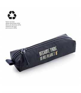 Estuche vacío mini reciclado azul marino ecoalf miquelrius mr16317