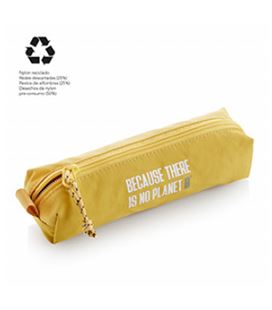 Estuche vacío mini reciclado mostaza ecoalf miquelrius mr16318