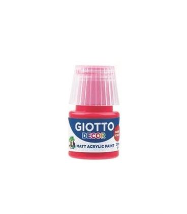 Pintura acrilica 25ml rojo decor acrylic giotto f538107 - F538107