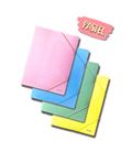 Carpeta a4 gomas solapas pp colores pastel surtidos dohe 91534 - 91534-1