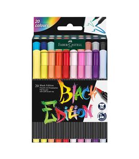 Rotuladores punta pincel black edition c.20 faber-castell 116452 - 116452