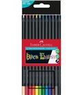 Pintura madera black edition c12 basicos faber-castell 116412 - 116412