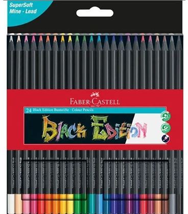Pintura madera black edition c24 basicos faber-castell 116424 - 116424