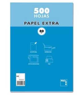 Papel a5 500h 80grs blanco pacsa 22003