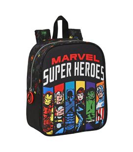 Mochila guarderia adapt.carro avengers "super heroes" safta 612379232 - 612379232