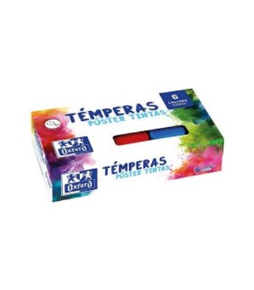 Tempera escolar 20ml surtido c.6 oxford 400175708 - 400175708