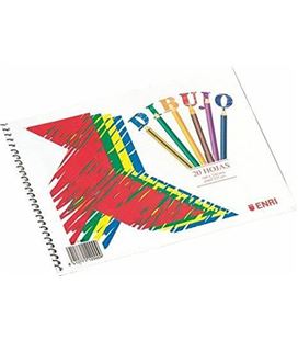 Bloc dibujo pajarita a4+ 2t 20h 120gm liso enri 112140 100302787 - 100302787