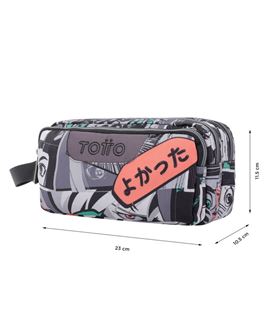 Estuche vacío triple grande manga totto ac52eco009-2310z-4yn - AC52ECO009-2310Z-4YN