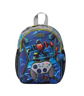 Mochila escolar pequeña video juegos totto mj04mnk001-2310-4yis - MJ04MNK001-2310-4YIS