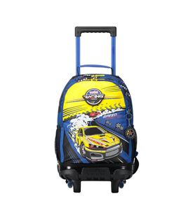 Mochila con carro compac mediana carrera de coches totto mj03vlc005-2310-6j7m - MJ03VLC005-2310-6J7M