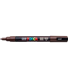 Rotulador 1,5mm marron oscuro "22" pc-3m posca uni 915790 - 78386