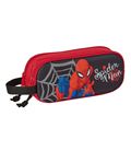 Estuche vacío doble 3d spider-man safta 842369512