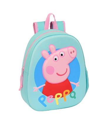 Mochila preescolar 3d peppa pig safta 642364890 - 642364890