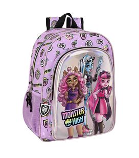 Mochila 33cm adapt.carro monster high "best boos" safta 622340180