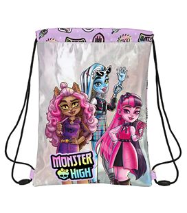 Saco plano junior monster high "best boos" safta 622340855 - 622340855