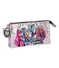 Estuche vacío triple monster high "best boos" safta 822340744