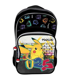 Mochila adapt.carro pokemon "pikachu" safta pok23-1617 - POK23-1617