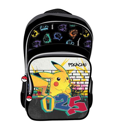 Mochila adapt.carro pokemon "pikachu" safta pok23-1617 - POK23-1617