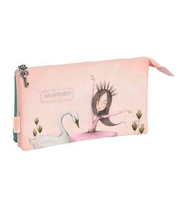 Estuche vacío triple santoro™´s mirabelle "swan lake" safta 812302744 - 812302744