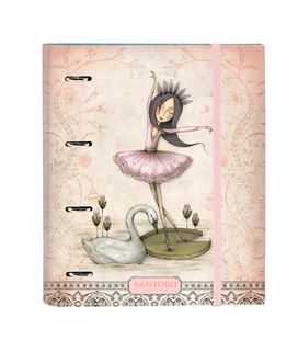 Carpeta 4ani 35mm c/recambio santoro™´s mirabelle "swan lake" safta 5123026 - 512302666