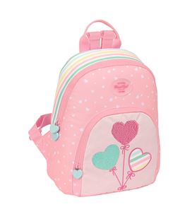 Mini mochila blackfit8 "globitos" tejido reciclado safta 642339846