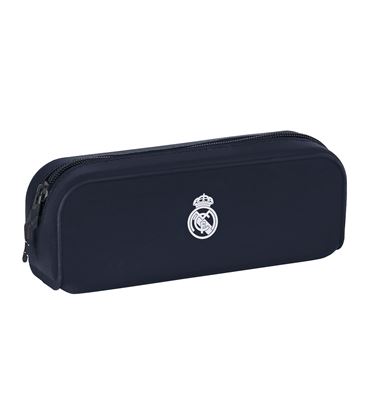 Estuche vacío cuadrado silicona real madrid 1ª equip. 23/24 safta 812354886 - 812354886