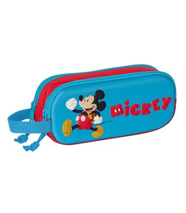 Estuche vacío doble 3d mickey mouse safta 842363512 - 842363512