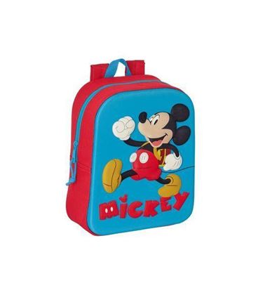 Mochila guarderia 3d mickey mouse safta 642363011 - 642363011