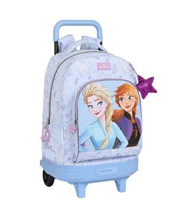 Mochila con carro compact extraible frozen "believe" safta 612315918