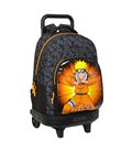 Mochila con carro compact extraible naruto safta 612394918 - 612394918