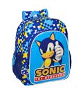 Mochila junior adapt.carro sonic "speed" safta 612395640 - 612395640