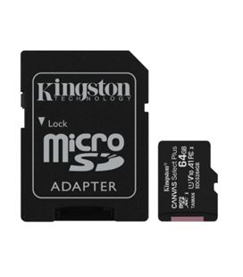 Tarjeta micro sdxc 64gb clas10 canon incluido kingston sdcs2/64gb