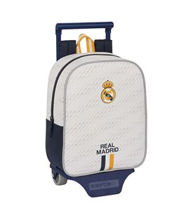 Mochila con carro pequeña real madrid 1ª equip. 23/24 safta 612354280 - 612354280