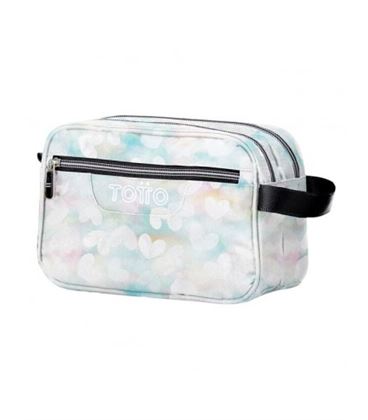 Estuche vacío doble gigante clorazones pastel totto ac52eco010-2311z-4hx - AC52ECO010-2311Z-4HZ