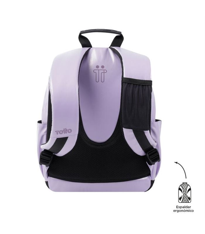 Mochila escolar para portatil morada totto ma04eco034 23100 3qm