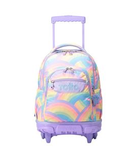 Mochila con carro compac arcoiris totto ma03eco006-2310p-3qs - MA03ECO006-2310P-3QS