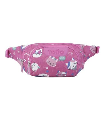 Riñonera rosa fiesta gatitos totto ac50eco002-2220z-8iw - AC50ECO002-2220Z-8IW