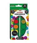 Acuarelas alpino 12 colores alpino aq000001