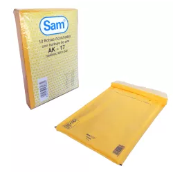 BOLSA BURBUJA KRAFT Nº17 230MMX340MM AK-17 10UDS SAM 460682