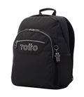 Mochila escolar negra totto ma04eco001-22100-n01