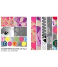 Papel regalo 70cmx1,5m rollo metalizado eurocinsa 48-2027