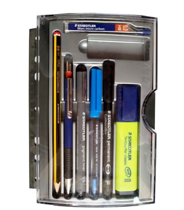 Juego completo escritura caja 606-3 staedtler 606025 - 606-3